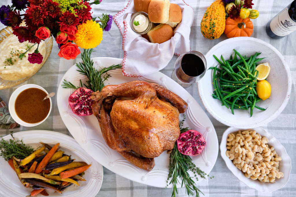 Milton’s Thanksgiving Spread – Indoors 2